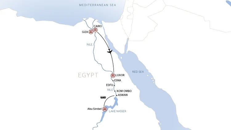 nile cruise from luxor to cairo