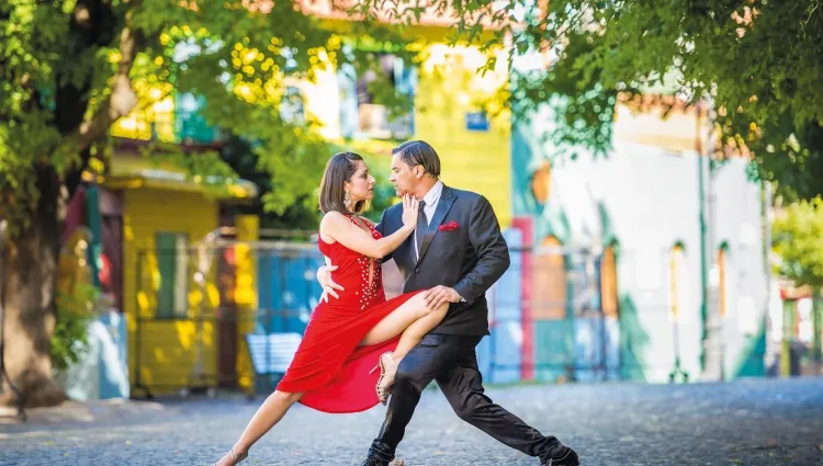 Danseurs de tango argentins 