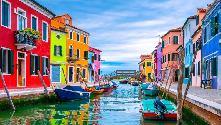 Slider maisons colorées de Burano 