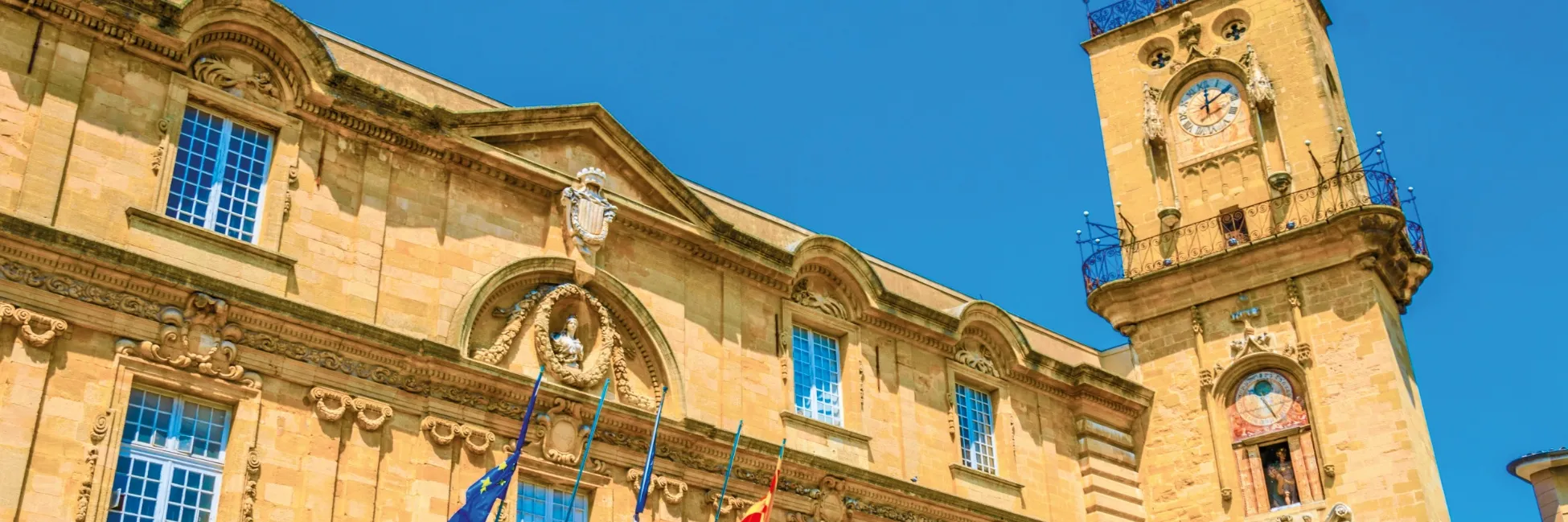 La tour horloge à Aix en Provence 