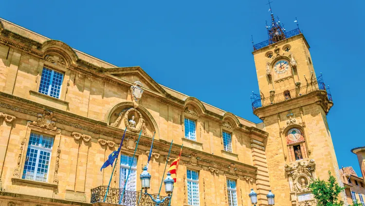 La tour horloge à Aix en Provence 
