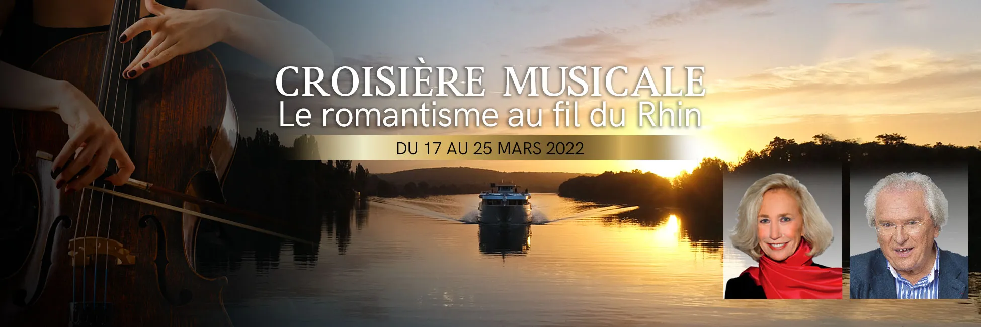 Voguez en musique au fil du Rhin Romantique !