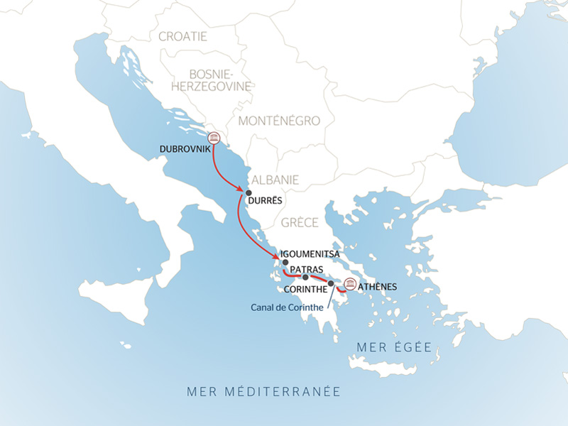 Croisière Adriatique 2024 Croatie et Monténégro CroisiEurope