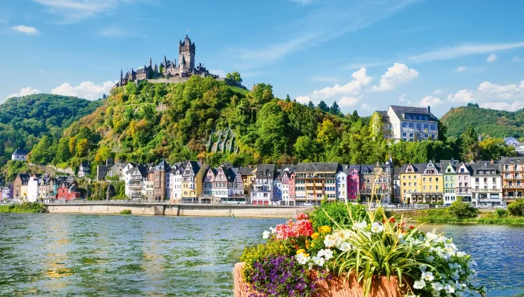 Cochem au bord du Rhin 