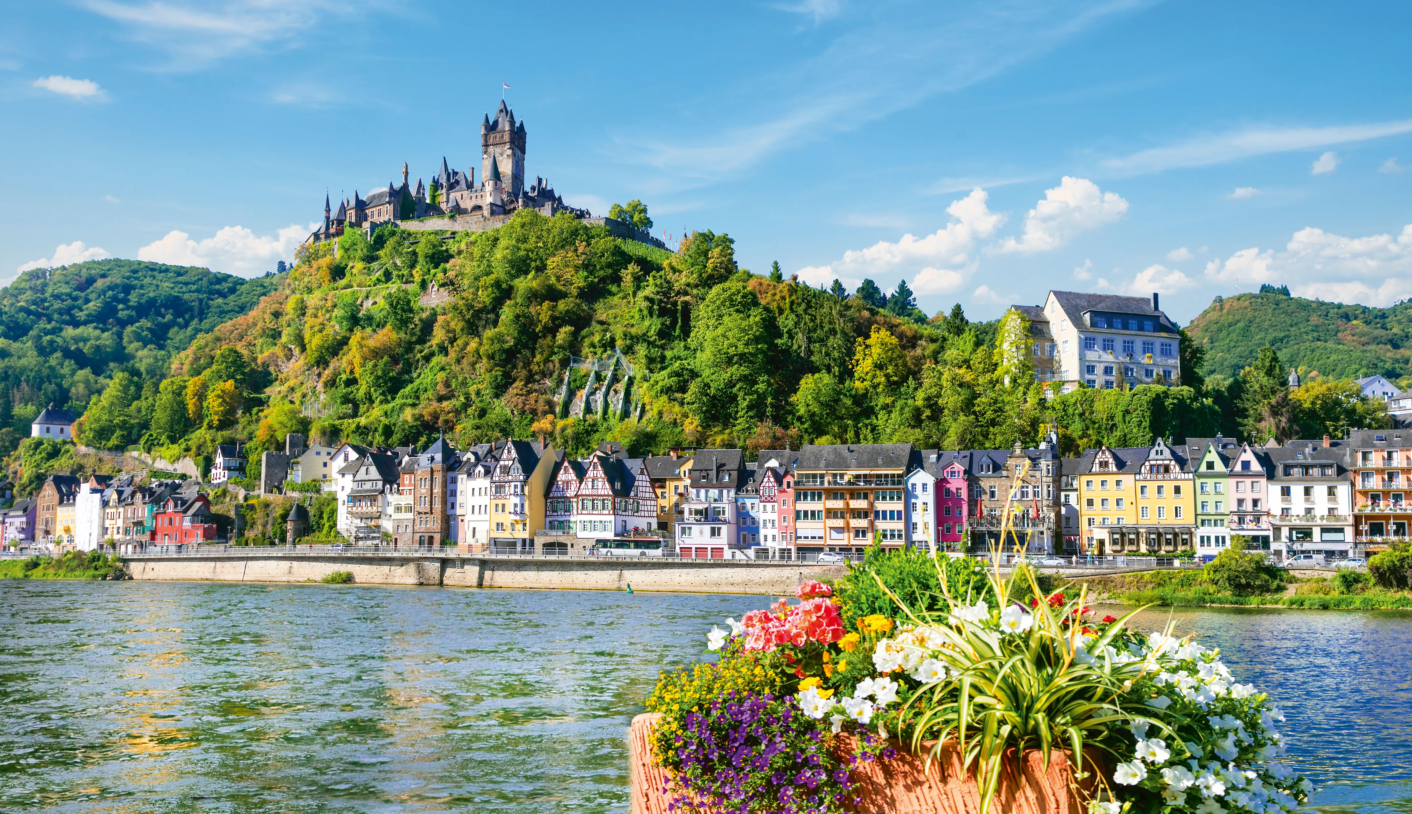 Cochem au bord du Rhin 