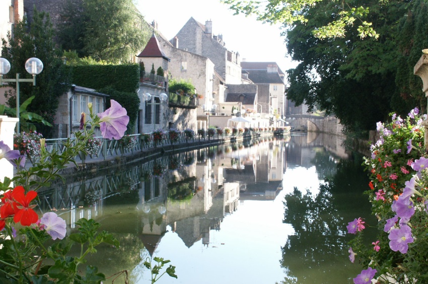 Canal de la ville de Dole