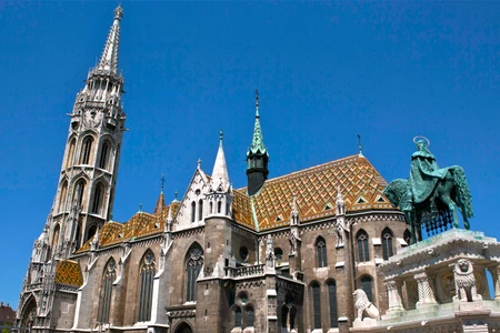 Cathédrale de Budapest en Hongrie