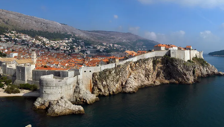 Vue d'ensemble sur Dubrovnik 