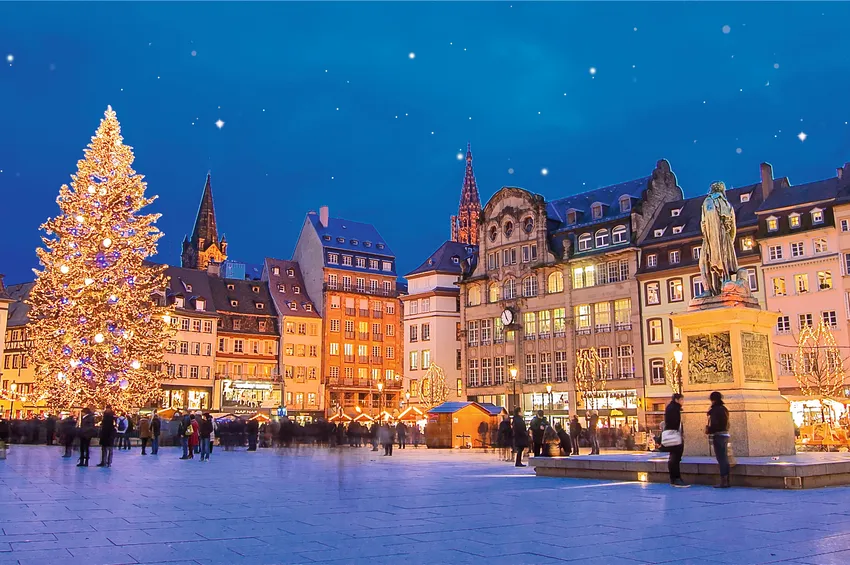 La fabuleuse Place Kleber de Strasbourg