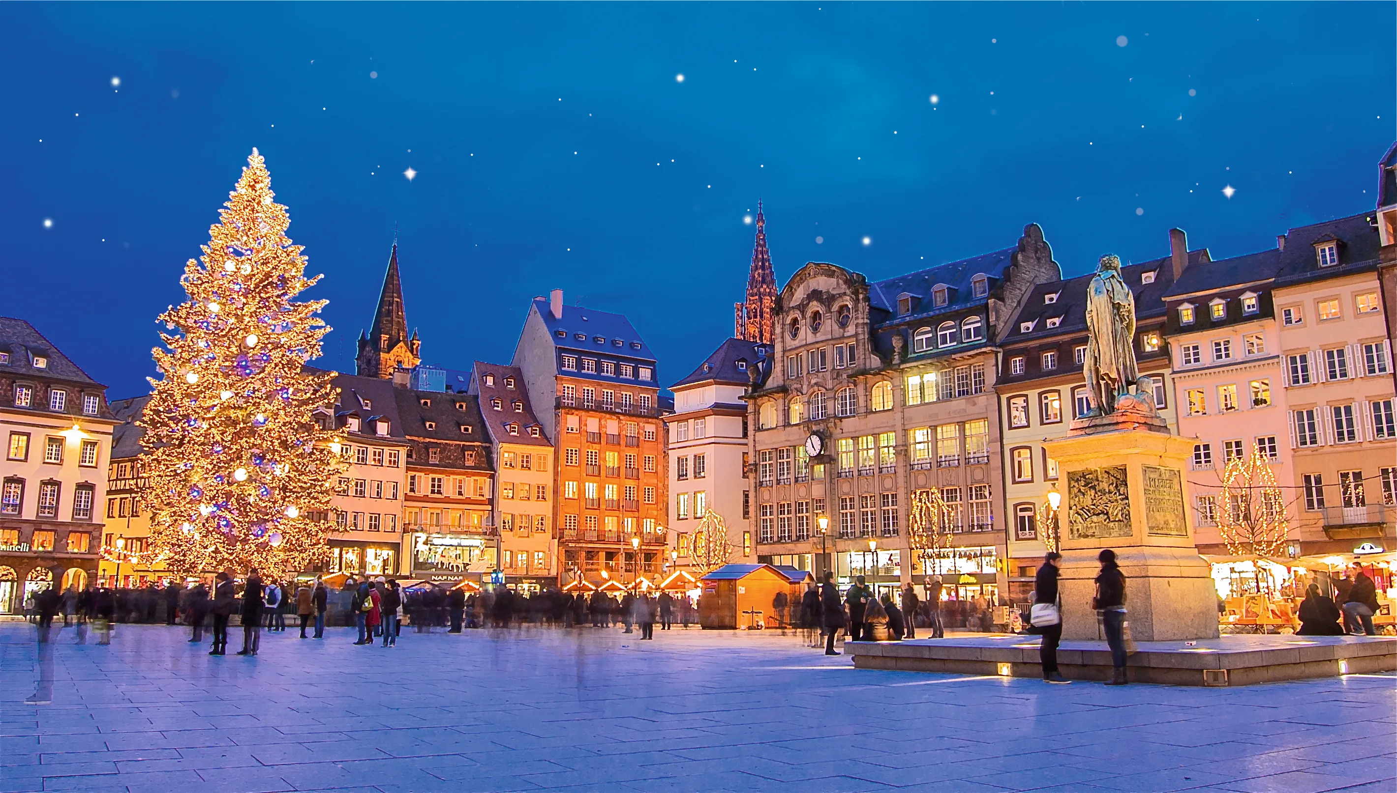 La fabuleuse Place Kleber de Strasbourg