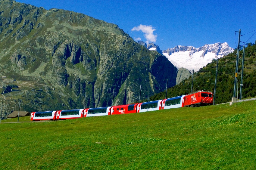 Journée Glacier Express (train) CroisiEurope