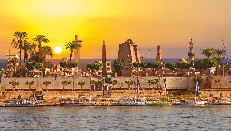 Louxor au bord du Nil 