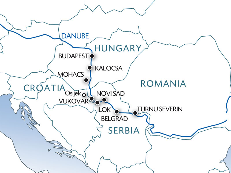 danube cruise from belgrade