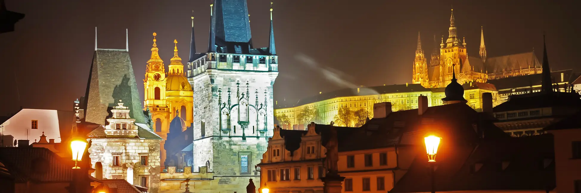 Prague vue de nuit