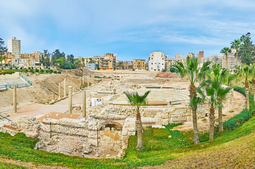 Amphithéâtre romain d'Alexandrie 
