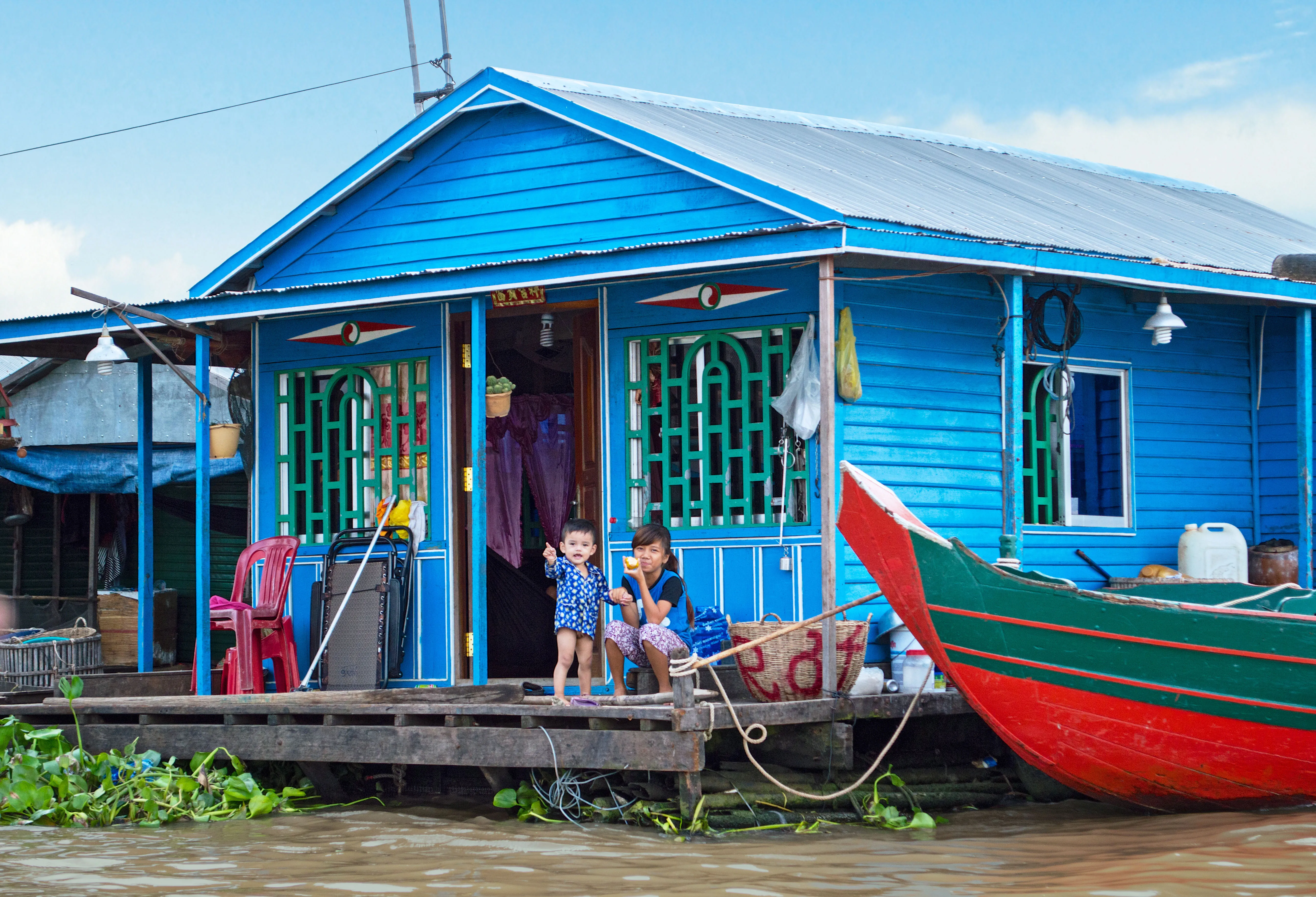 Village flottant de Tonle Sap