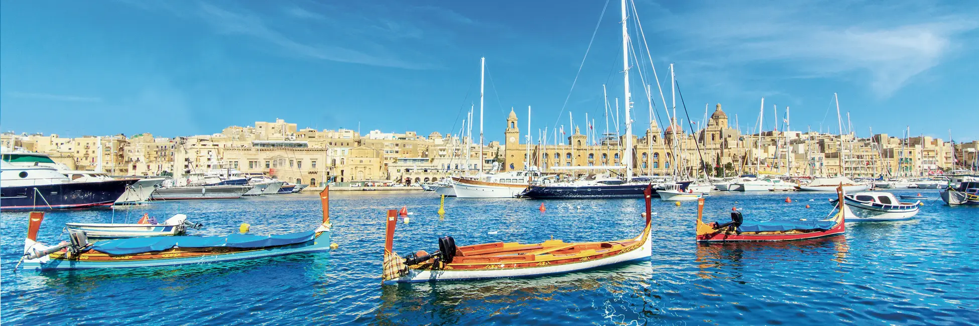 Lavalette à Malte en mer Méditerranée 