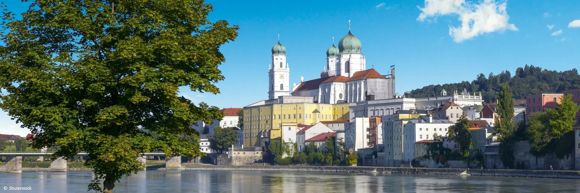 Slider Passau bordé par le Danube 