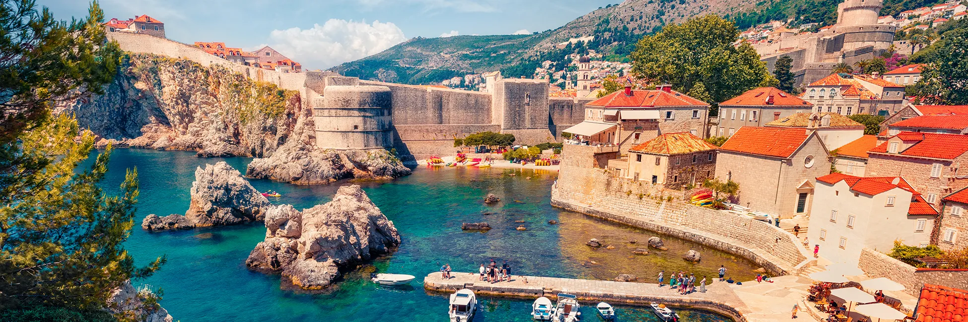 Croisière à Dubrovnik sur la mer Adriatique 