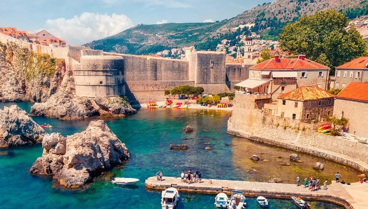 Croisière à Dubrovnik sur la mer Adriatique 