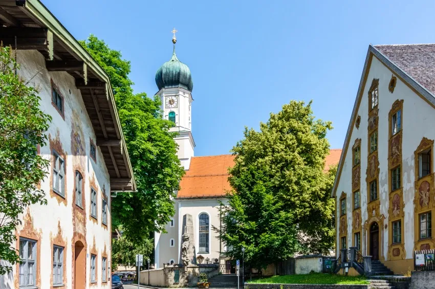 Petit village d'Oberammergau 