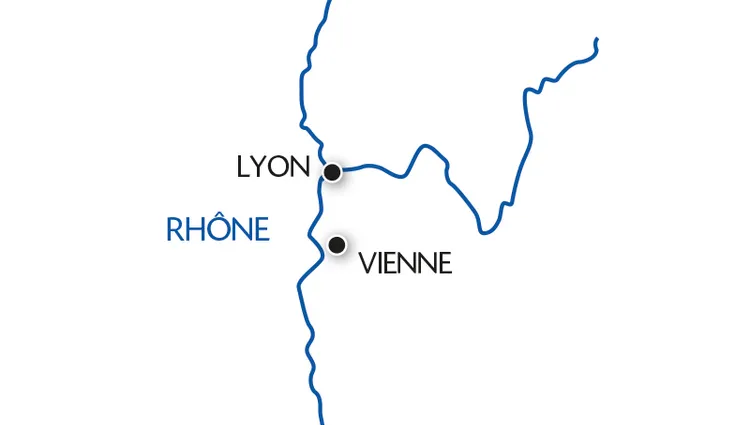Carte Fluviale Rhône - SHL 
