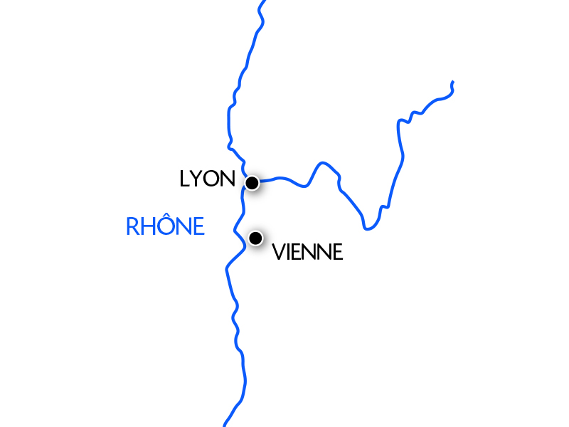 Carte Fluviale Rhône - SHL 