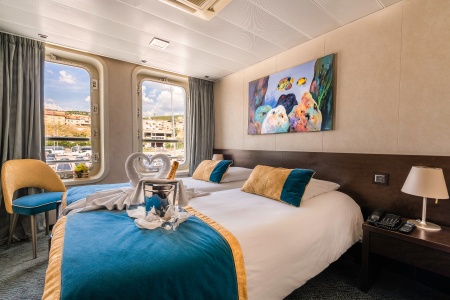 Doble Tipo C (1 cama grande) – Puente Superior - MV La Belle de L'adriatique