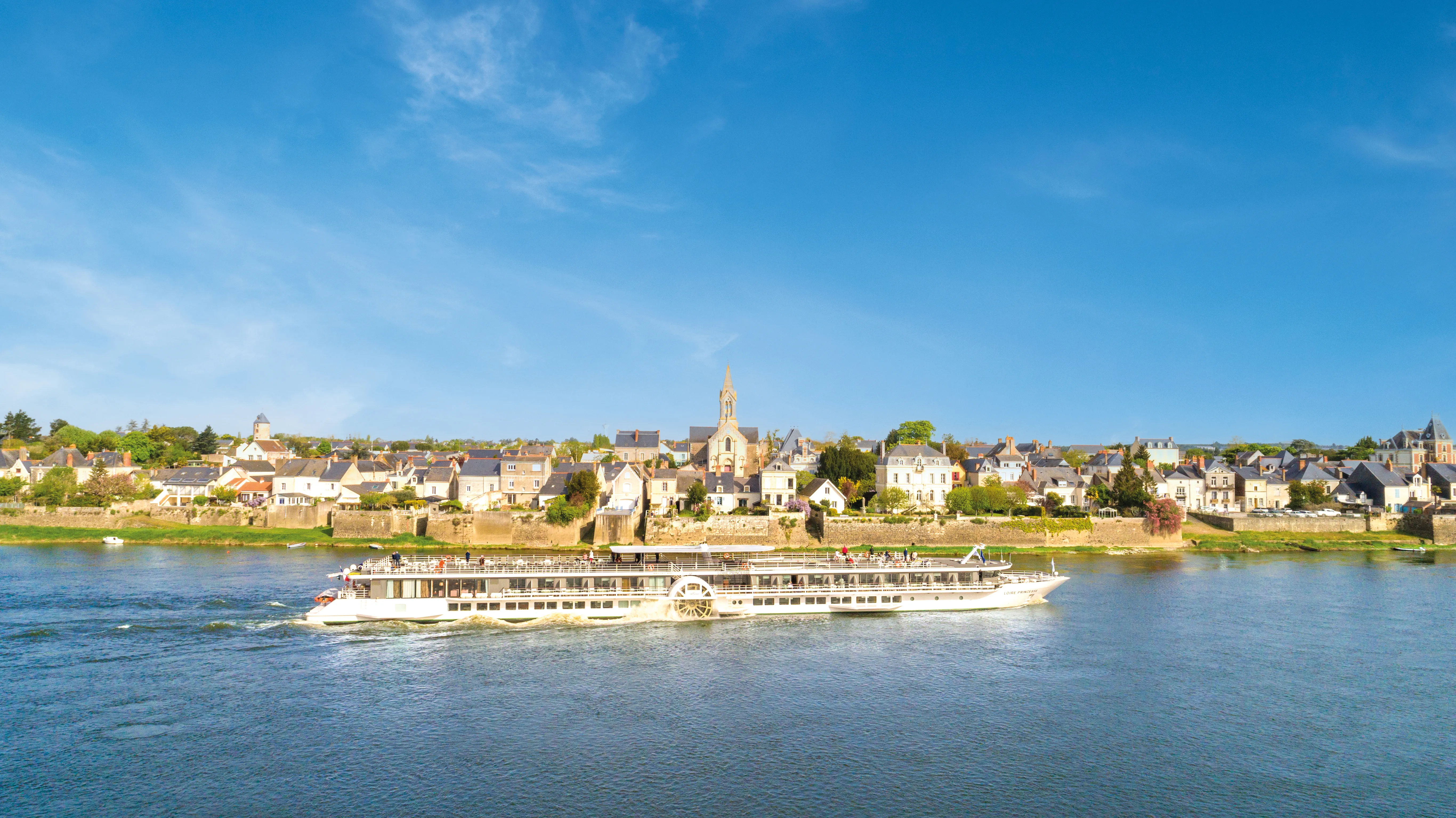 Le MS Loire Princesse en navigation 