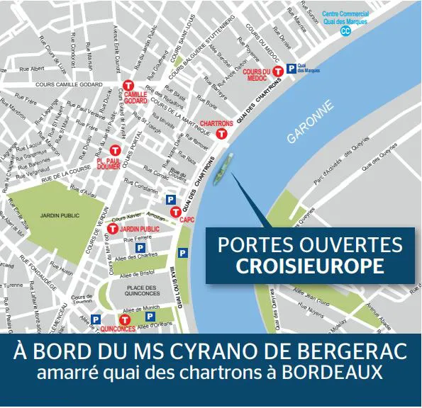 Plan portes ouvertes de Bordeaux 2022