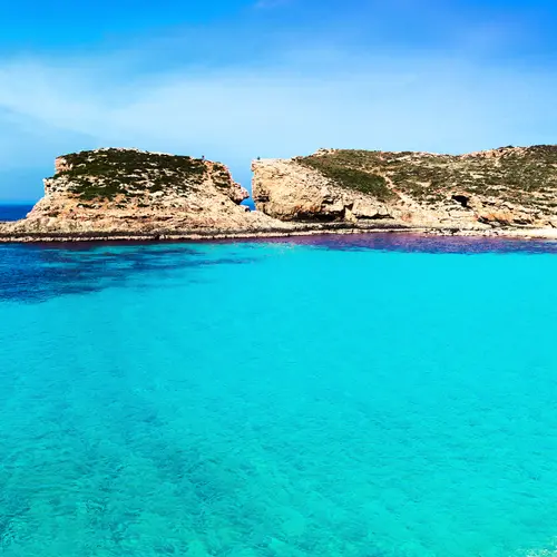 La mer Méditerranée de Malte 