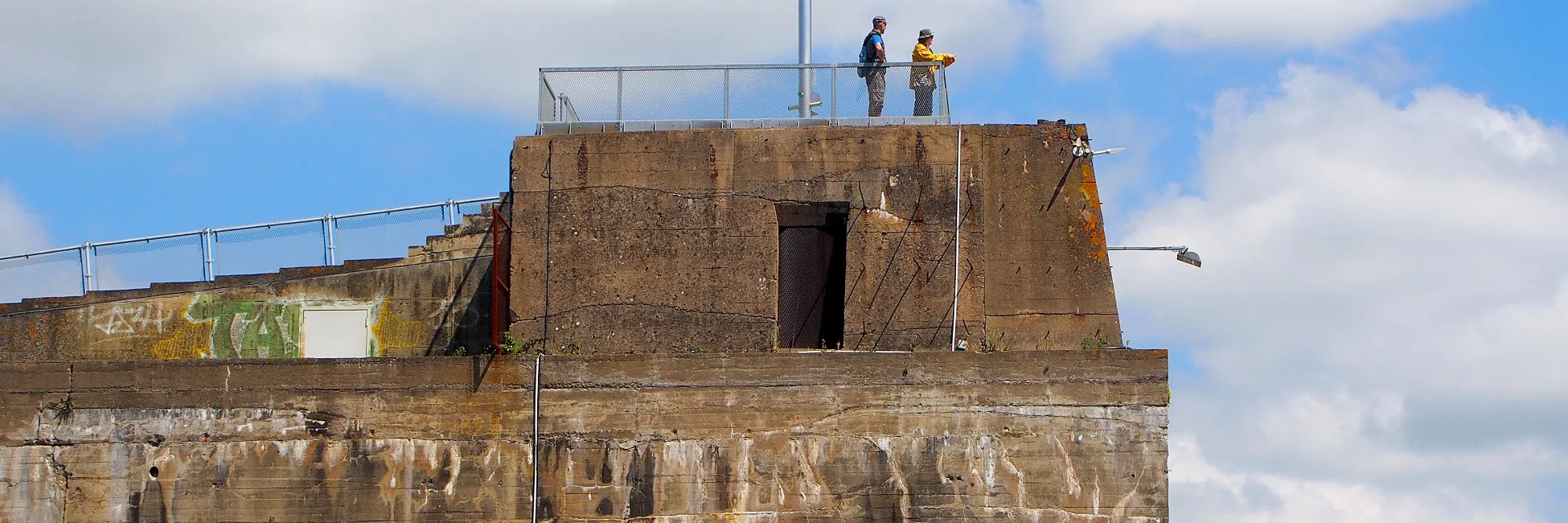 La base de sous-marins à Saint Nazaire 