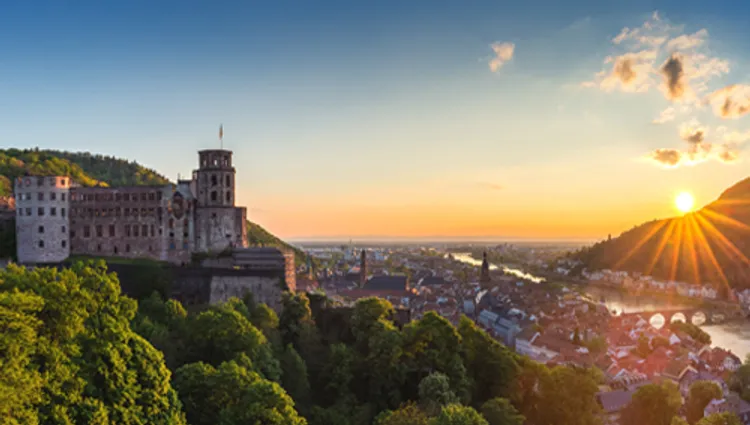 Heidelberg en Allemagne au fil du Rhin 