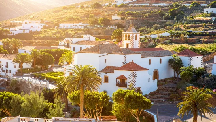 Betancuria, ancienne capitale des îles et la première colonie des îles Canaries