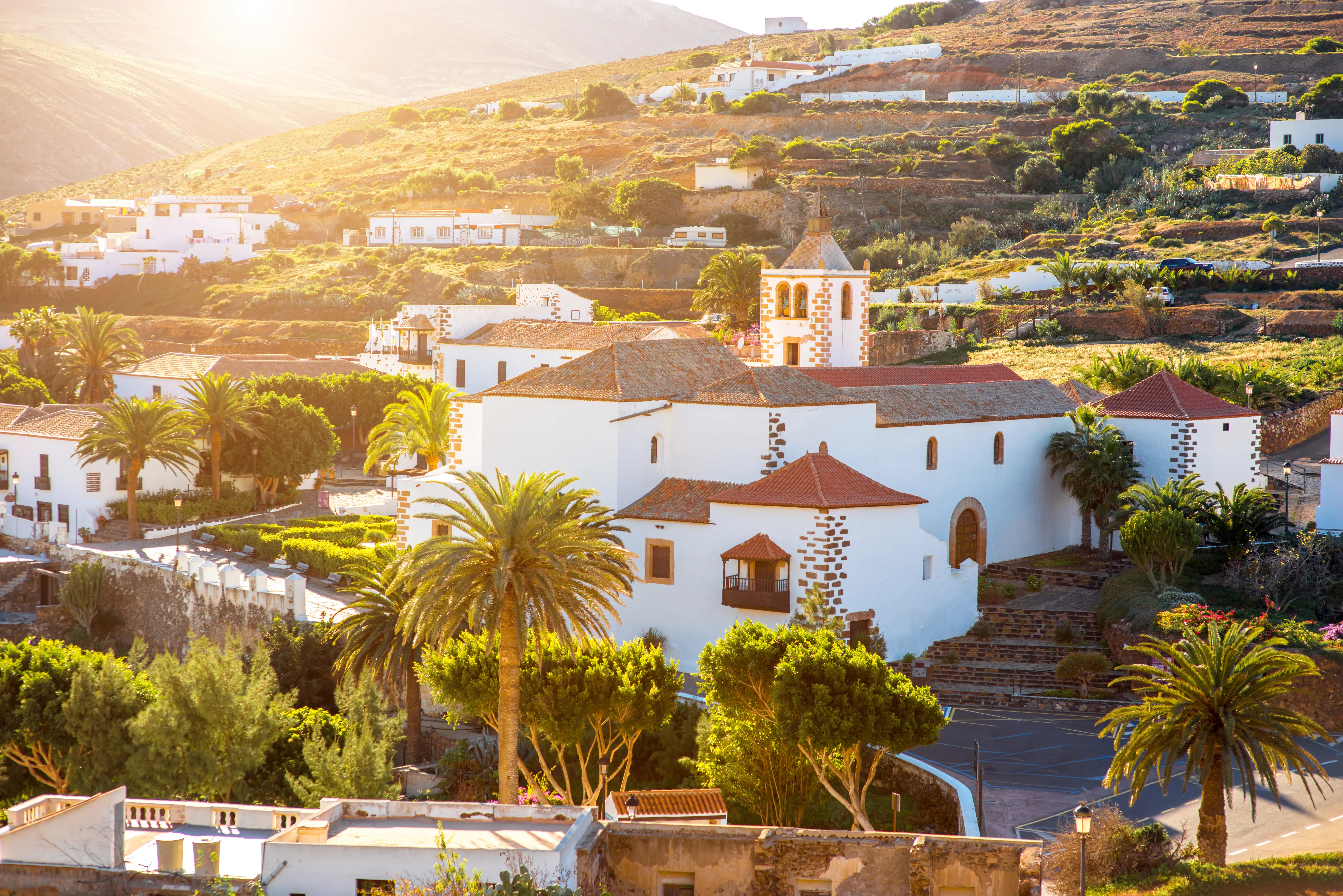 Betancuria, ancienne capitale des îles et la première colonie des îles Canaries