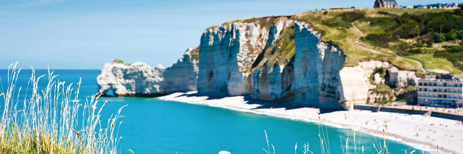 Les falaises d'Etretat 