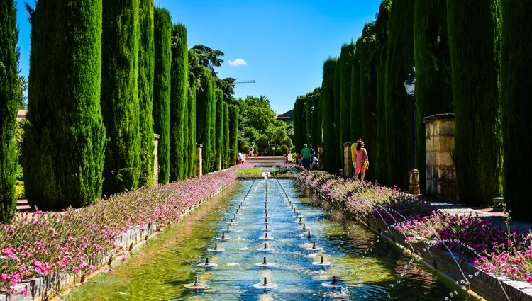 Fontaines des jardins d'Alcazar 