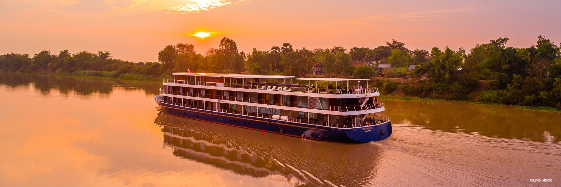 L'indochine II en navigation 