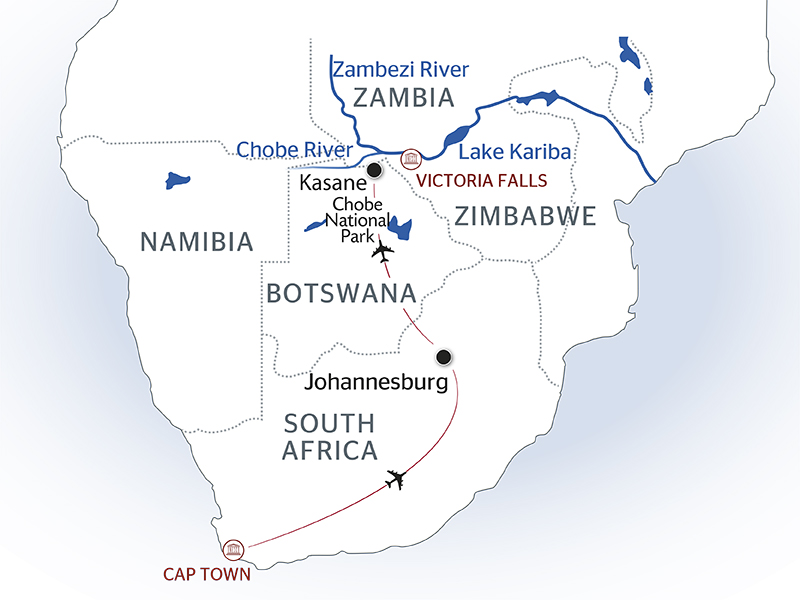 River Cruises in Africa 2024 & 2025 Lake Kariba Chobe River