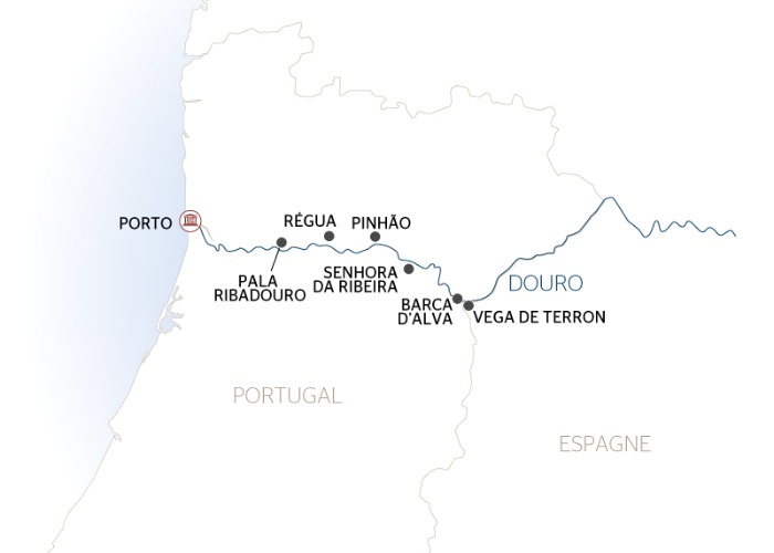 Carte Fluviale Douro - RGR 