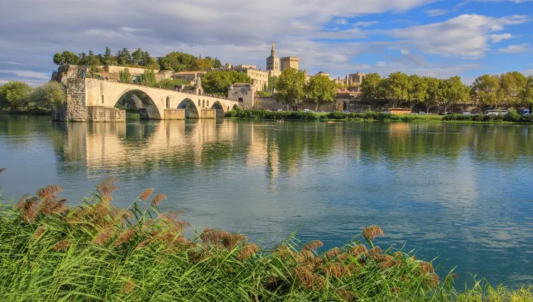 Le palais des papes à Avignon 