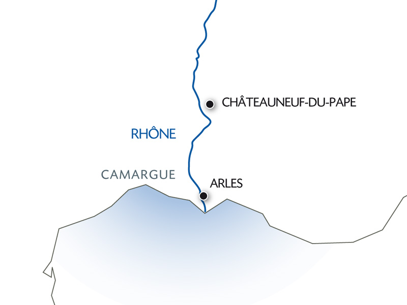 Carte Fluviale Rhône - THL 