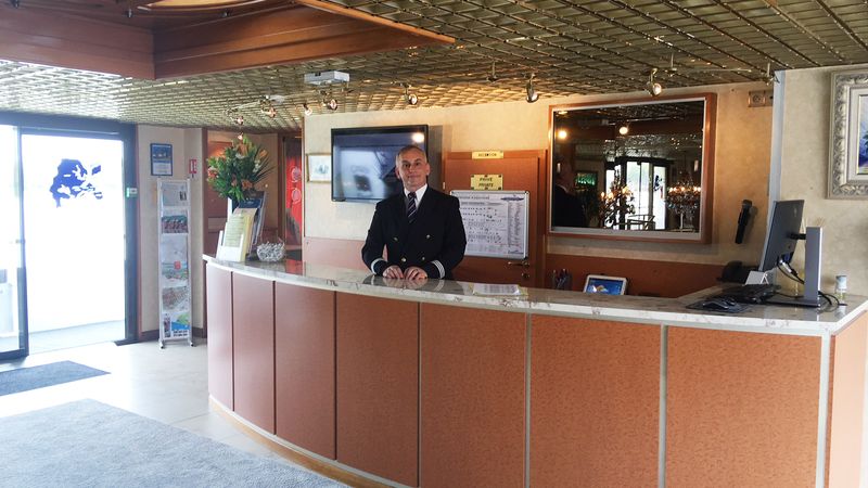 reception desk