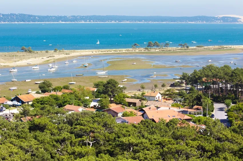 Vue sur le bassin d'Arcachon 