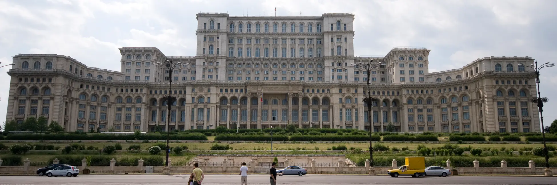 Le palais du parlement de Bucarest 