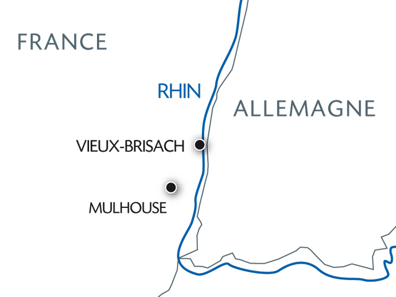 Carte Fluviale Rhin - TMH