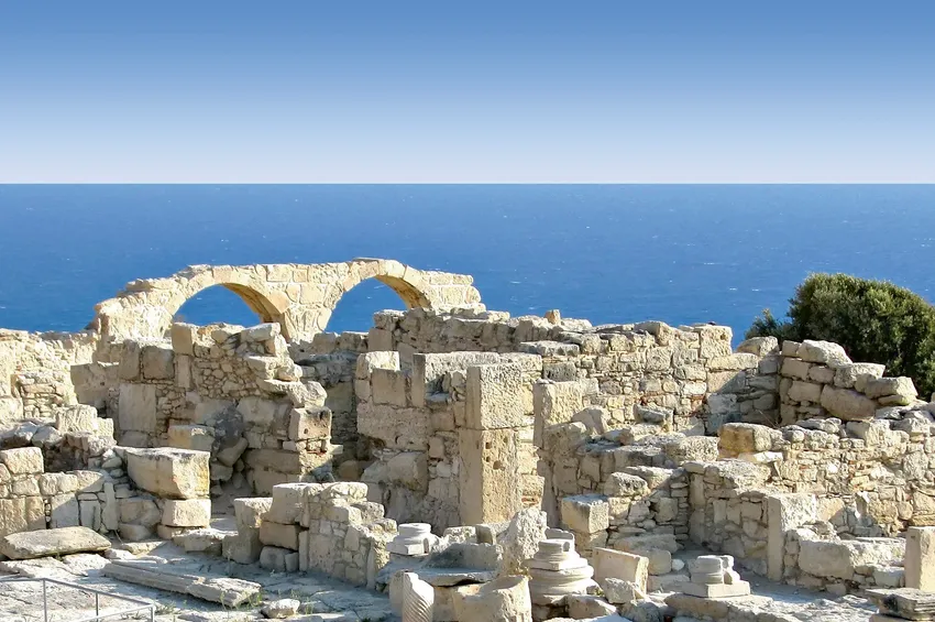 Les ruines de Paphos à Chypre 