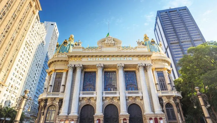 Le spectaculaire théâtre municipal de Rio de Janeiro 