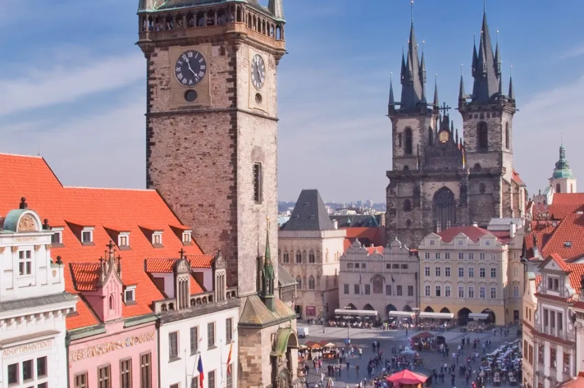 Prague en République Tchèque sur une CroisiMusique avec Croisieurope 