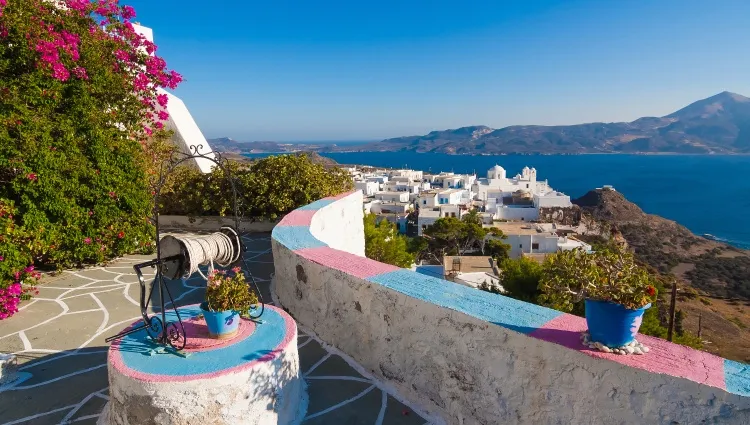 La ville de Plaka aussi appelée Milos 